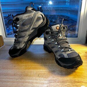 Merrell Women' Moab 2 Waterproof Mid Hiking Trail Shoes Boots Size 6.5